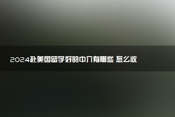 2024赴美国留学好的中介有哪些 怎么收费的